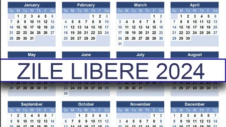 5 zile libere în ianuarie 2024. Când se vor bucura românii de beneficiile oferite de Guvern