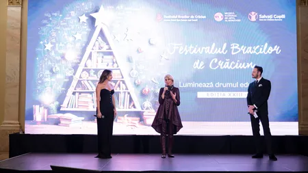 Record absolut de generozitate la Festivalul Brazilor de Crăciun: 1 milion de euro, pentru accesul real la educație al copiilor vulnerabili