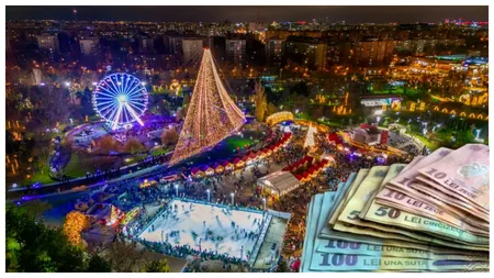 Prețuri la Târgul de Crăciun din Parcul Drumul Taberei, West Side Christmas Market! Câți bani trebuie să scoți din buzunar ca să ai acces la patinoar sau să te dai în roata panoramică