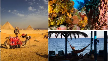 Românii dau la schimb gerul din țară pe înotul printre corali și pești exotici! Egipt - destinația care „e mai ieftină decât un weekend la munte”