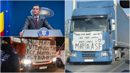 Sorin Grindeanu nu e de acord ca transportatorii să nu plătească rovinieta sau să primească motorină gratis. Ce concesii face Guvernul