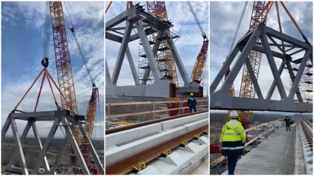 Podul de la Grădiștea, de pe calea ferată București - Giurgiu, ar putea fi redeschis după 19 ani. Când ar putea fi gata lucrările de pe această rută