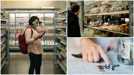 Coșul minim de cumpărături se scumpește mai repede decât crește salariul minim. Într-un singur an a crescut cu 18%