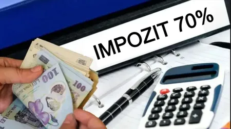 Românii care vor plăti impozit 70% începând cu iulie 2024. Anunțul ANAF