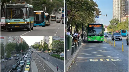 PMB promite 50 de kilometri de bandă unică pentru autobuzele STB. În 2024 va fi amenajată banda specială de pe Splaiul Independenței
