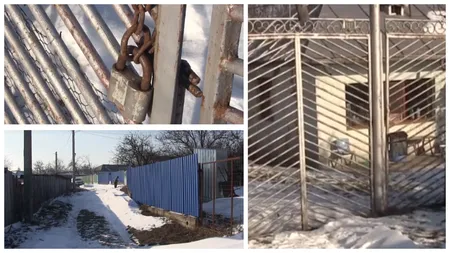 Situație de noaptea minții în Vaslui! Un bărbat a pus poartă la drumul public ca să își unească gospodăriile