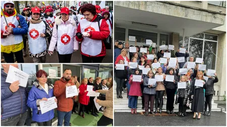 Sanitas amenință cu greva generală în sistemul sanitar. Sindicaliștii au strâns aproape 50.000 de semnături pentru a declanșa conflictul de muncă