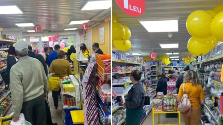 România este luată cu asalt de magazine cu produse la 1 leu! Câte unități au fost deschise în teritoriu