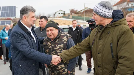 Marcel Ciolacu, în vizită la noul port Jurilovca. Cum i-a prezentat premierul pe cei prezenți în fața tuturor românilor