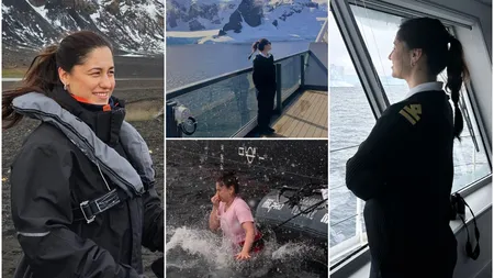O tânără face carieră într-o lume a bărbaților. La nici 30 de ani, Cosmina stă la cârma unor nave de croazieră