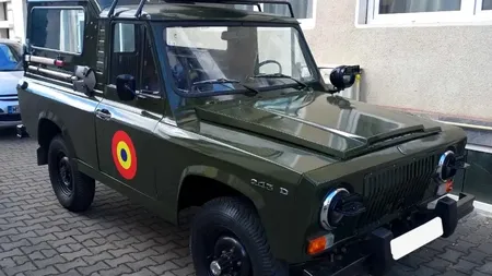 Cu cât se vinde un ARO produs pentru Armata Română în stare excepțională. „Perla Coroanei“ industriei auto autohtone era singura mașină cu componente 100% produse în România