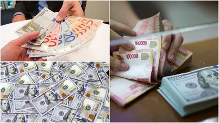 Cursul valutar de luni, 12 februarie 2024. Leul românesc se întărește în fața principalelor valute internaționale