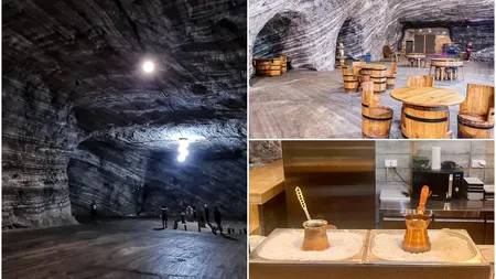 Inedit! Cafeneaua din Salina Ocnele Mari, o experiență unică pentru mii de turiști