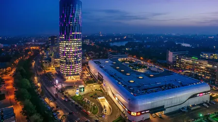 Unde se situează cea mai înaltă clădire din România. Are 137 de metri și fură ochii oricui