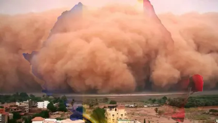 Protecția Mediului, mesaj pentru români, după ce s-a confirmat prezența valului de praf saharian în România