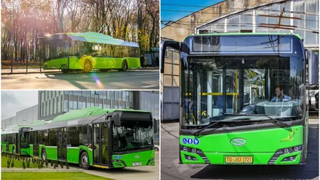 Troleibuzele noi de la Solaris nu circulă în București din cauza unor probleme electronice. PMB anunță când se va remedia problema