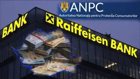 Avertisment pentru clienții Raiffeisen Bank! ANPC îndeamnă românii să dea banca în judecată din cauza ratelor umflate