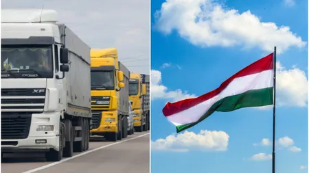 Atenţionare de călătorie de la MAE pentru românii care merg în Ungaria. Restricţii de circulaţie pentru camioanele de mare tonaj (peste 7,5t)