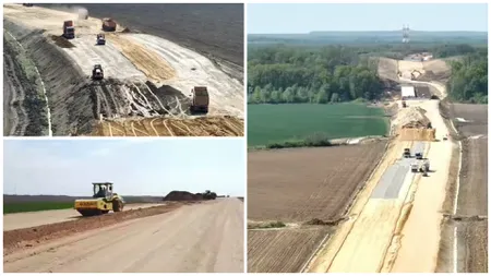 Lotul 4 de pe drumul expres Craiova-Piteşti este pe jumătate gata. Șeful CNAIR: „Mobilizare bună !”