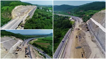 Autostrada Lugoj-Deva. Au început lucrările la drumurile din secțiunea lipsă de pe A1