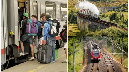 Călătorii gratuite cu trenul pentru tineri. Comisia Europeană pune la bătaie 35.500 de permise de călătorie