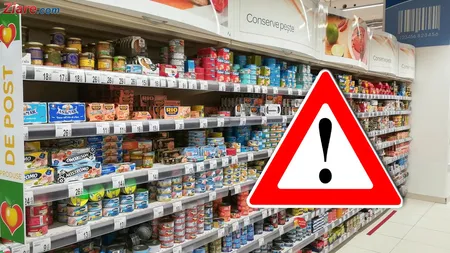 Alertă la raft în mai multe hypermarketuri! Clienții sunt sfătuiți să stea departe de conservele care pot provoca infertilitate 