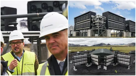 Mammoth, cel mai mare „aspirator” de poluare și-a început activitatea. Cum funcționează tehnologia revoluționară pe care o folosește