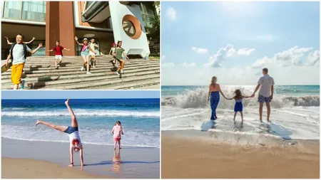 1 iunie pe litoral. Cât costă cazarea dacă vrei să îți răsfeți micuțul de Ziua Copilului la malul Mării Negre