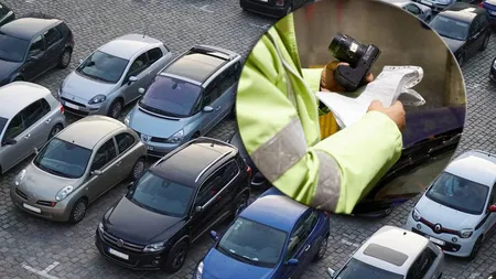 Șoferii pot primi amendă, chiar dacă au achitat taxa de parcare! Situația absurdă care îi lasă pe români fără bani