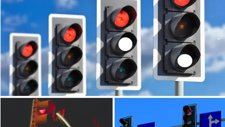 Apar semafoarele cu 4 culori. Ce va reprezenta culoarea alb pentru participanții la trafic