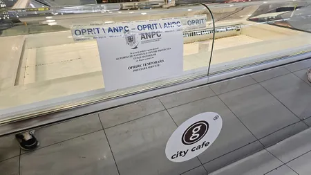 Lovitură de la ANPC pentru restaurantele de pe Aeroportul Otopeni! Inspectorii au închis mai multe locații și au dat amenzi de 367.000 lei