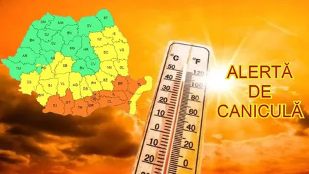 Canicula lovește România! ANM anunță zonele vizate de cod portocaliu pentru 48 de ore