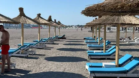 Care e plaja din România unde turiștii plătesc doar 15 lei pe șezlong pe zi. E cel mai ieftin loc la acest capitol