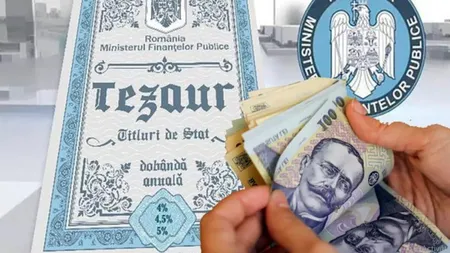 Titluri de stat Tezaur 2024, cu dobânzi neimpozabile. Câți bani câștigi dacă investești 2.000 de lei