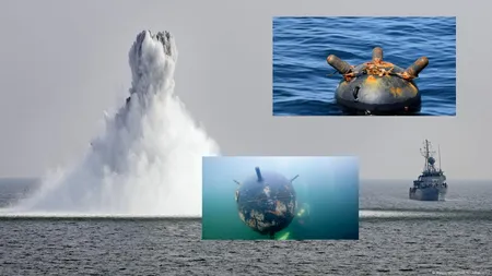103 mine maritime în Marea Neagră. Litoralul românesc, front comun de război