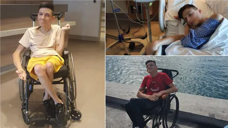 Din scaunul cu rotile la primul pas: Povestea lui Cristian, un copil al cărei viață costă 47.000 de euro