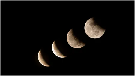 O eclipsă parțială de Lună va putea fi văzută în România în noaptea de 17 spre 18 septembrie. Ora la care începe fenomenul