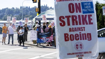 Boeing anunţă concedii fără plată pentru angajaţi, deşi a raportat un total de 207 comenzi în 2024