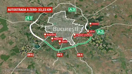 Stadiul lucrărilor pe A0. Când vom circula pe cea mai așteptată autostradă de după Revoluție