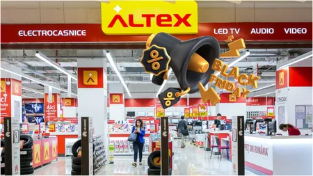 Când are loc Black Friday 2024 la Altex. Românii se pot bucura de reduceri cuprinse între 30-50%