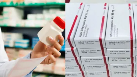 Stocurile pline în farmacii! Românii au luat doar 900.000 din 30 de milioane de pastile de iodură de potasiu