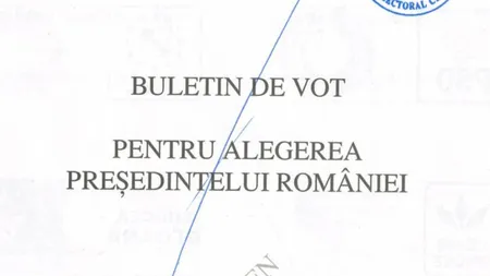 Buletinele de vot pentru alegerile prezidențiale din 2024. Anunțul făcut de către BEC