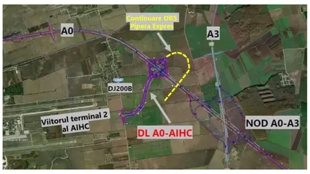 Câți bani costă drumul de legătură între Autostrada A0 București Nord și Aeroportul Otopeni. Ministerul Transporturilor a aprobat bugetul
