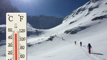 Sezonul schiatului, amenințat de vreme. Avertizări meteo pentru iubitorii sporturilor de iarnă