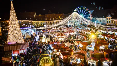 Christmas Unboxed Sibiu 2024. Se deschide primul târg de Crăciun din România
