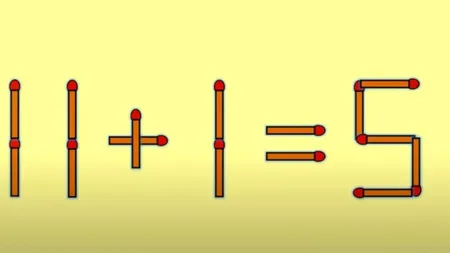 Testul IQ care îți testează abilitățile intelectuale. Geniile rezolvă ecuația 11 + 1 = 5 în câteva secunde