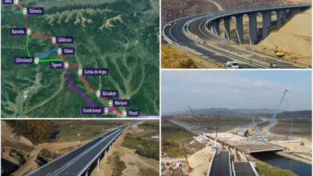 Se deschide un nou tronson pe autostrada Sibiu-Pitești. Anunțul Ministerului Transporturilor