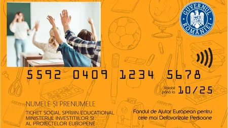 Cardurile de 500 de lei pentru elevi, blocate de birocrație! Explicațiile autorităților