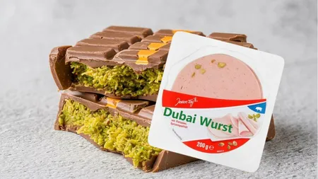 Cârnatul Dubai, noua senzaţie virală pe internet. Ce este, de fapt, Dubai-Wurst şi ce conţine