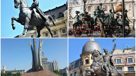 Top 3 cele mai scumpe statui din Bucureşti care vor fi puse în valoare de luminiţele de Crăciun